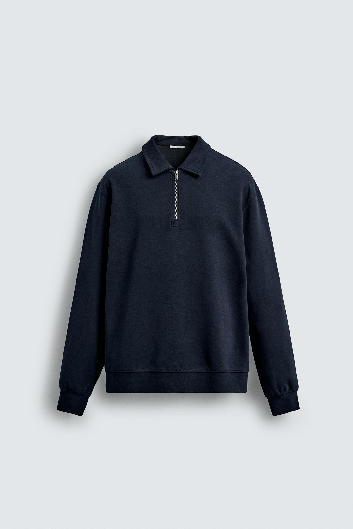 INTERLOCK ZIP POLO