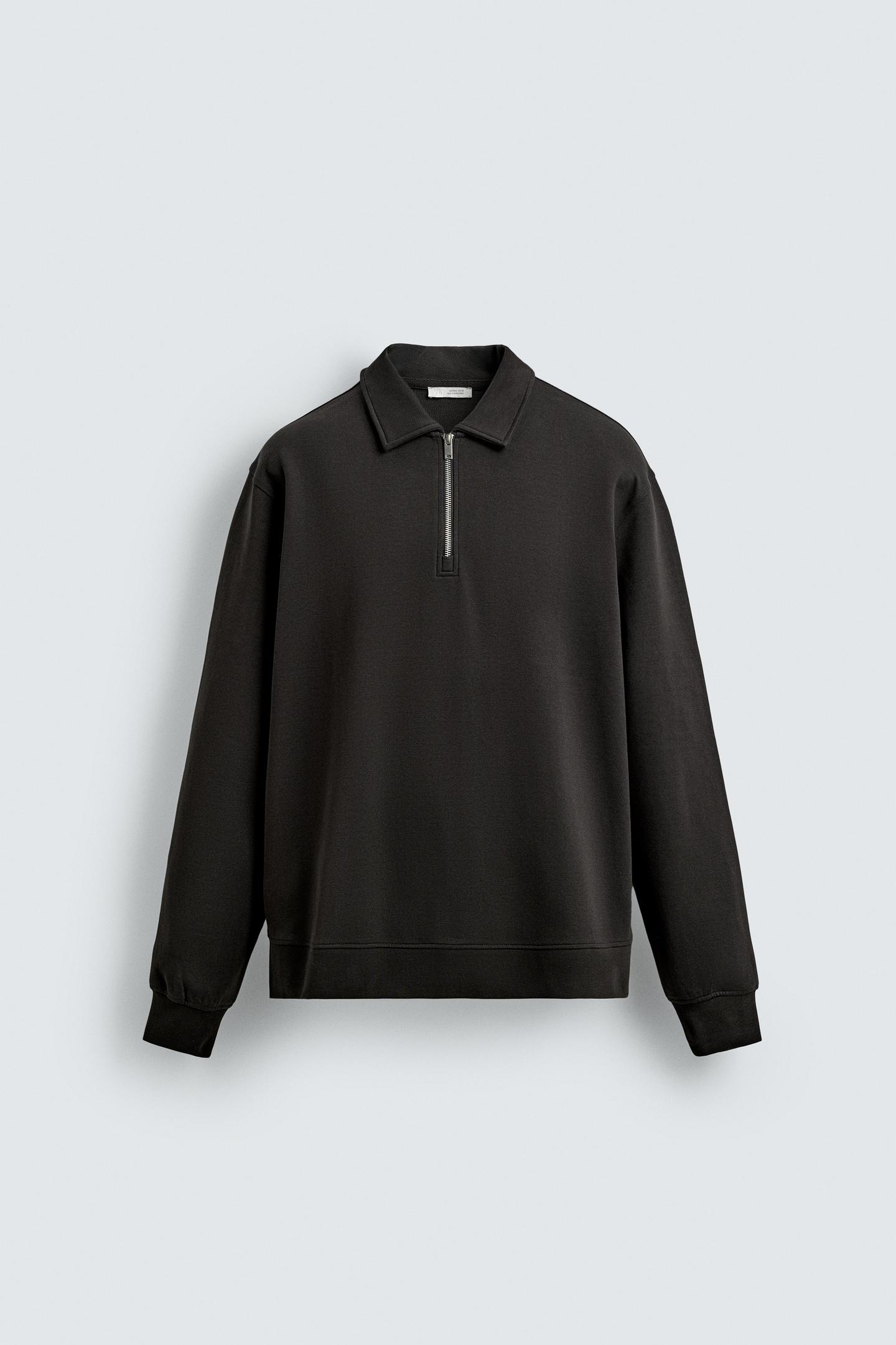 INTERLOCK ZIP POLO